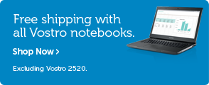 Free shipping with Vostro noteboooks Free shipping with Vostro noteboooks